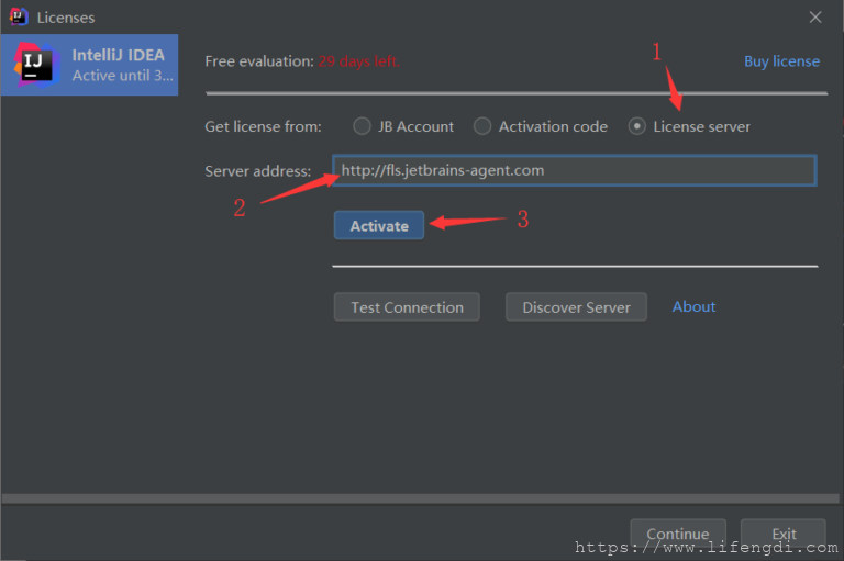 Intellij license server address Intellij license server address